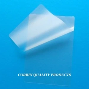500 Luggage Tag 5 Mil Laminating Pouches Sleeve NO SLOT 2-1/2 x 4-1/4 X-Clear - Picture 1 of 7