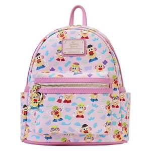 Loungefly Hasbro Mr. and Mrs. Kartoffelkopf All Over Print Mini Rucksack - Bild 1 von 5