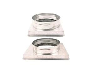 Goodman Vierkant auf Rund Adapter 16" x 14" Rücklauf und Versorgung horizontal - Bild 1 von 1