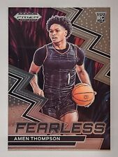 2023-24 Prizm Draft Picks Basketball Fearless Insert #11 Amen Thompson Rockets