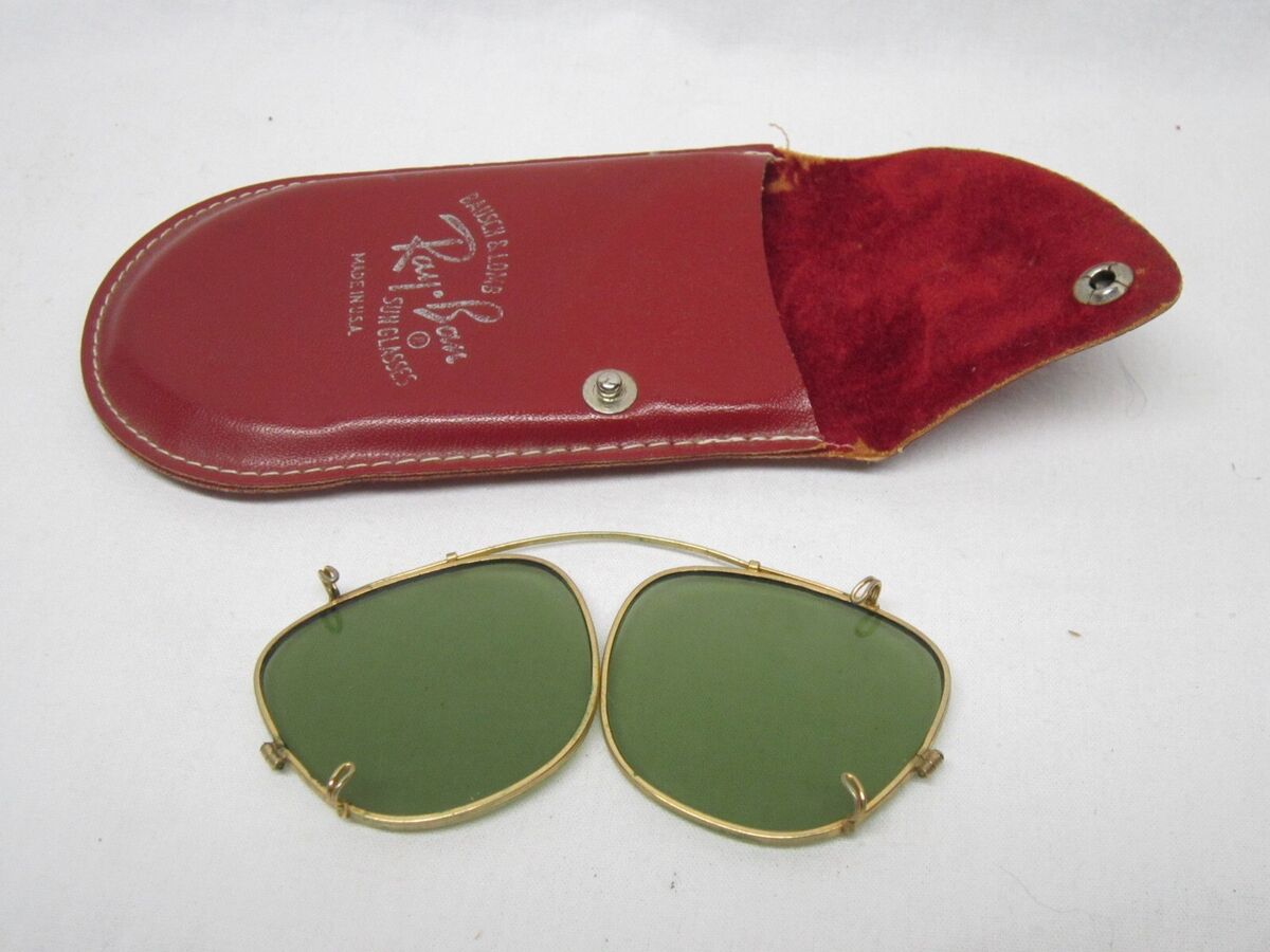 Ray-Ban Clip On Vintage Sunglasses for sale | eBay Ray-Ban Clip On Vintage Sunglasses for sale | eBay