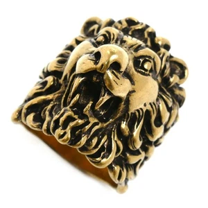 Anillo cabeza de león GUCCI talla 18 19,2G para mujer - Imagen 1 de 7
