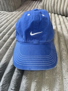 Nike Baseball Hat Sports Blue Logo Summer Cotton Boys Youth - Picture 1 of 5