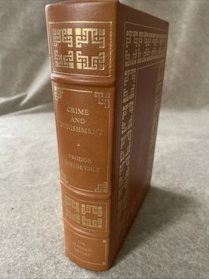 Franklin Library Best Loved Books Crime and Punishment Fyodor Dostoevsky NrMT BB - Image 1 of 4