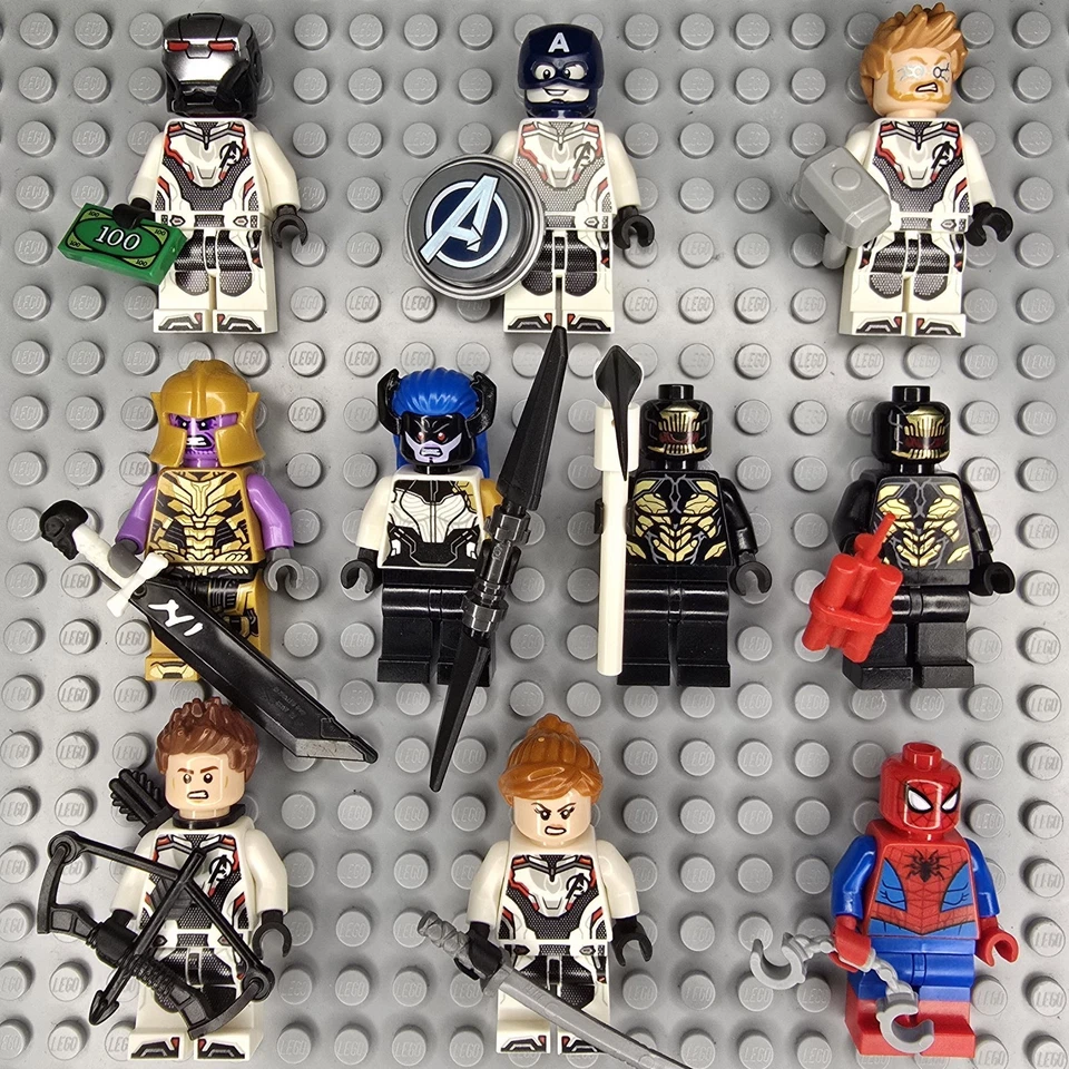 Lego Marvel Super Heroes Minifigures Lot and Accessories - Image 1 of 1