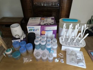 Philips Avent Dampf Sterilisator, Flaschen Trockner, Premium Erwärmer, Becherset - Bild 1 von 9