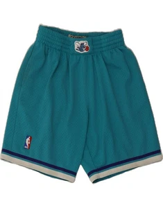 MITCHELL & NESS Mens NBA Sport Shorts Medium Blue Polyester FW06 - Picture 1 of 4
