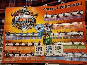 Skylanders Giants Promotional Poster Limited Edition WITH 3 CARDS - Picture 1 of 2