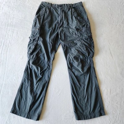 Marks & Spencer Cargo Pants Mens 34 W 31 L Combat Hiking Camping Pockets Cotton Foto 1 de 4