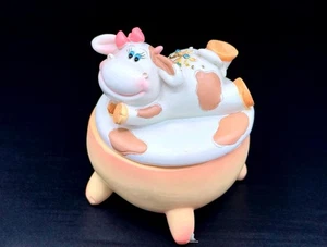 Charming Mucca Portagioie Oro e Dettagli Gioiello | Casale - Foto 1 di 5