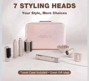 7MAGIC 7 in 1 Hair Styler & Hair Dryer Brush, 110,000 RPM High-Speed Blow Dryer - Picture 1 of 6