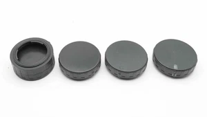 Op/Tech USA Nikon F O-Ring Double Rear Lens & Body Cap Lot Qty-4 (#T2322) - Picture 1 of 2