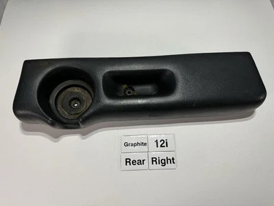 99-06 Silverado Rear Right Armrest GRAPHITE GRAY 12i Door Pull Cup Grab Handle Foto 1 de 4