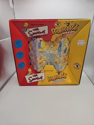 Quebra-cabeça The Simpsons 2001 Rubik’s Magic dupla face desafio duplo - Imagem 1 de 4