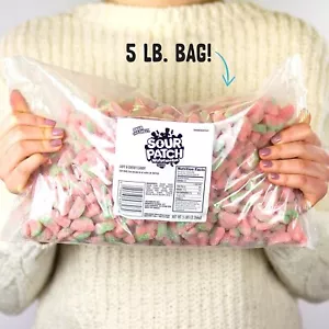 SOUR PATCH KIDS Watermelon Flavored, Soft & Chewy Bulk Candy (5 Pound Bag) DEAL! - Picture 1 of 8