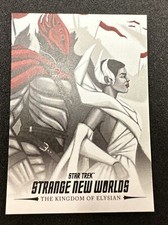 Star Trek Strange New World Season 1 (K3)  Art of the Kingdom Insert Card