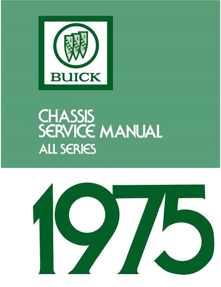 1975 Buick Service Shop Repair Manual Book Engine Drivetrain Electrical Guide OE - Image 1 of 1
