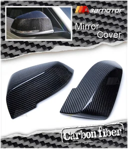Carbon Fiber Door Side Mirror Cover fits BMW F20/F21/F22/F23/F30/F31/F34/F35/E84 - Picture 1 of 1