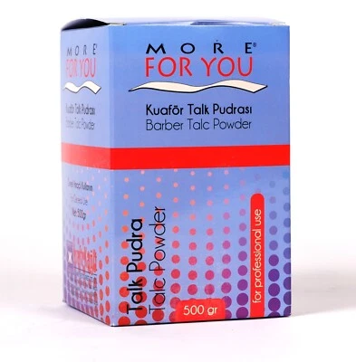 More For You - Friseur Talk Pulver / Barber Talc Powder 500gr (1Stück)
