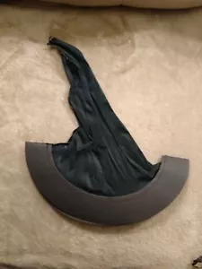 Vintage Halloween WITCH HAT black crepe paper - Picture 1 of 3