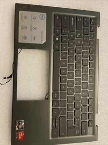 REPOSAMANOS DELL INSPIRON 7415 TECLADO RETROILUMINADO ESPAÑOL VJ2PX H1 P7 abollado ver foto - Imagen 1 de 15