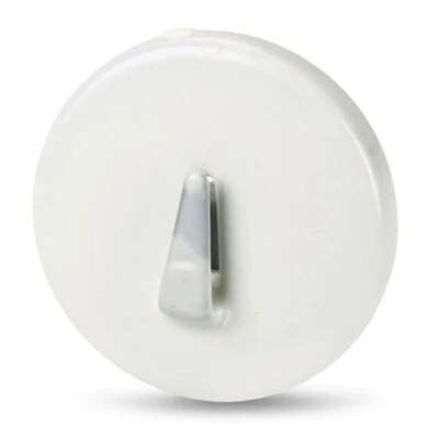 MAGNETS4YOU Magnethaken Ø 68 mm für senkrechte Anwendung, gummiert, weiß-hält 4,2 kg