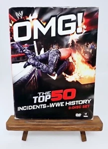 WWE: OMG - The Top 50 Incidents in WWE History (DVD, 2011, 3-Disc Set) - Picture 1 of 7