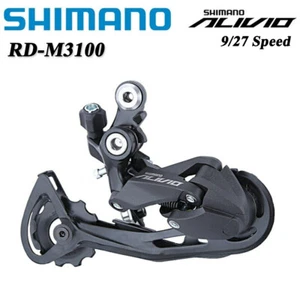 Shimano ALIVIO RD-M3100 9/27Speed MTB Bike Rear Derailleur M2100/M3000 Long Cage - Imagen 1 de 6