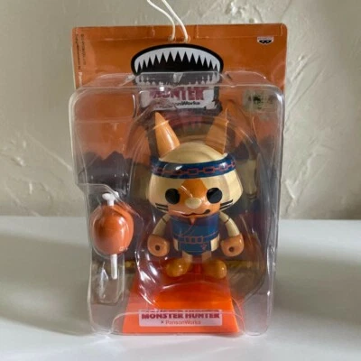 CAPCOM Official Monster Hunter X Pansonworks Banpresto Palico Figure NEW 02 - Image 1 of 3