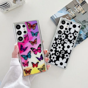 Shockproof For Samsung Galaxy S23 Ultra S22 A13 Plating Phone Case Cover Ring - Picture 1 of 12