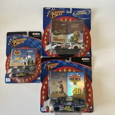 Lot Of 3, Winners Circle Dale Jarrett #88 Muppets & Jimmie Johnson Muppets (2) - Image 1 of 4