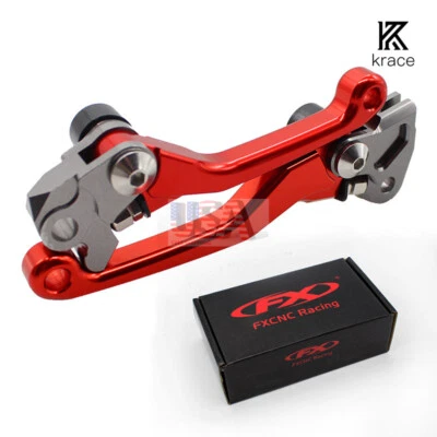Juego de palancas de freno de embrague CNC para moto de cross Honda CRF250R/CRF450R 2004 2005 2006 Foto 1 de 4