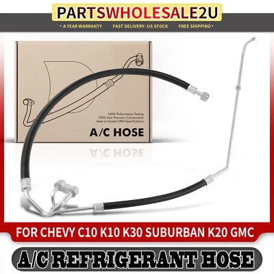Suction & Discharge Line for Chevy C10 C20 K10 Suburban GMC C3500 K2500 K3500 - Image 1 of 4