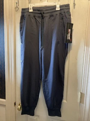 Grey's Anatomy Scrub Pants Womens Sz MP Spandex Stretch Soft Rib Waist Jogger - Image 1 of 4