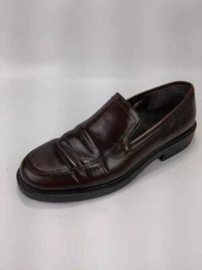 Bass Mens Dress Loafer Shoes Brown Moc Toe Slip Ons 10.5 M - Picture 1 of 10