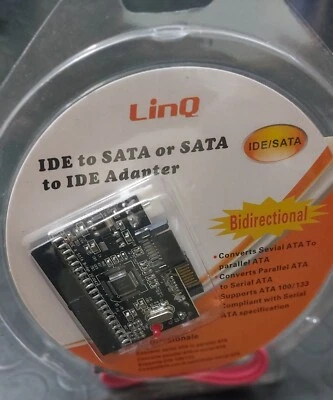 Adattatore SATA to IDE 3.5" Interno Hard Disk Drive Convertitore Pc HDD Digitus - Immagine 1 di 2