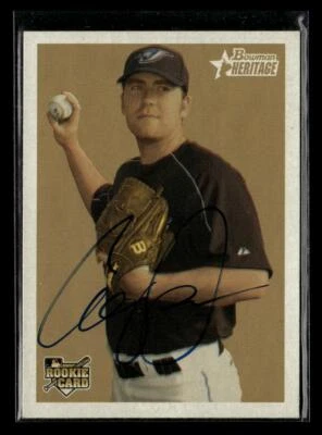 2006 Bowman Heritage #233 Casey Janssen IN PERSON AUTO! - Image 1 of 2