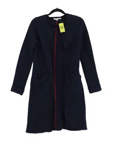 Boden Women's Cardigan UK 8 Blue 100% Wool Crew Neck Cardigan - Picture 1 of 7