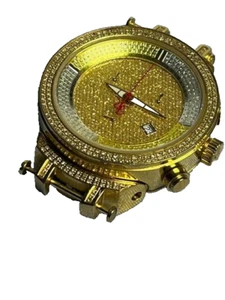 Herren Joe Rodeo JJM9 2,20ct. ca. 242 Stk. Diamanten Gold & Silber Schweizer Uhr - Bild 1 von 10