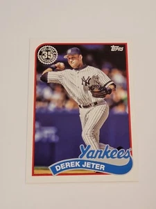 Derek Jeter 1989 35th 2024 Topps #89B2-7 New York Yankees - Picture 1 of 2