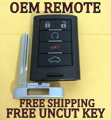 100% OEM 08-15 CADILLAC CTS STS MANDO A DISTANCIA SIN LLAVE TRANSMISOR M3N5WY7777A #1 Foto 1 de 3