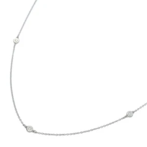TIFFANY & Co. TIFFANY & Co. Elsa Peretti By the Yard/DBY 5P Diamant Collier... - Bild 1 von 10