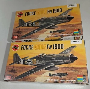 Airfix Focke Wulf Fw 190D Maßstab 1:72 Modellbausatz Jagdbomber Flugzeug Lot = 2  - Bild 1 von 11