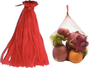 Mesh Produce Bag Reusable Net Nylon Toys Fruits Vegetables One Size - Picture 1 of 1
