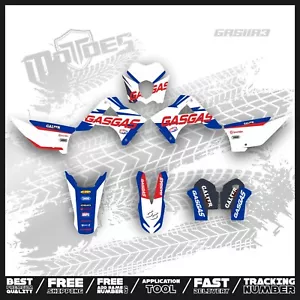 Dirtbike Custom Design Graphic Kit Fit:GASGAS EC 125 200 250 300 450 2010 - 2011 - Picture 1 of 4