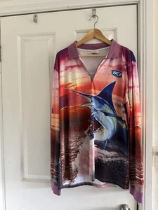 BCF Women's Long Sleeve Outdoor Fishing Shirt Size 22 Collared Zip - Picture 1 of 2