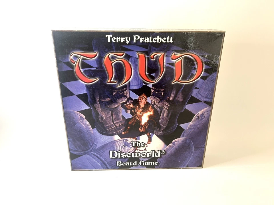 Terry Pratchett Thud Discworld Board Game Vintage 2005 100% Complete As New - image 1 of 4
