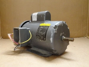 249327 Used; Baldor L3515 AC Motor; 2HP; 115/230V; 3450RPM; 1-Phase - Picture 1 of 7