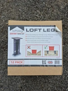 Loft Legs 12 Pack 175 mm Height Extender for Loft Panels Raised Stilts Spacer - Picture 1 of 2