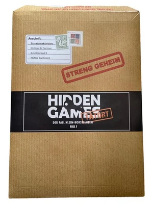 Hidden Games Gioco Enigma Caso Klein-Borstelheim Giallo - Immagine 1 di 4
